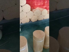 대나무 막대기 머리 자르기