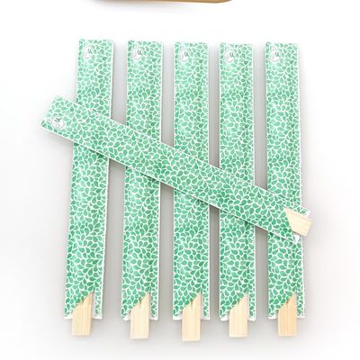 일회용 Bambu Chopsticks 100% 천연 색상 및 환경 보호