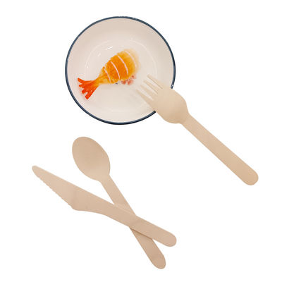 17cm 일회용 Bambu 식기 위생 및 일회용 Bambu 포크 일회용