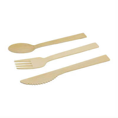 17cm 일회용 Bambu 식기 위생 및 일회용 Bambu 포크 일회용