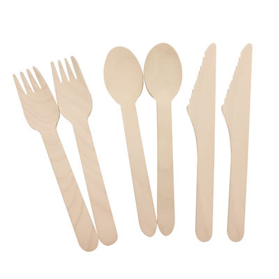 17cm 일회용 Bambu 식기 위생 및 일회용 Bambu 포크 일회용
