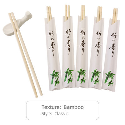 편리하게 잡을 수 있는 원형 Bambu Chopsticks 물 저항성 천연 bamboo chopsticks