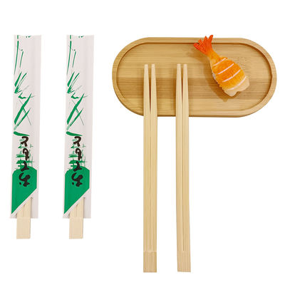 환경 친화적 인 사용자 지정 로고 인수 할 수 있는 일회용 톱스틱 Janpanese Sushi Twin Chopsticks