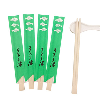 웨딩 파티 일회용 Bambu Chopsticks 개별적으로 포장 된 Sushi Chopsticks 세트