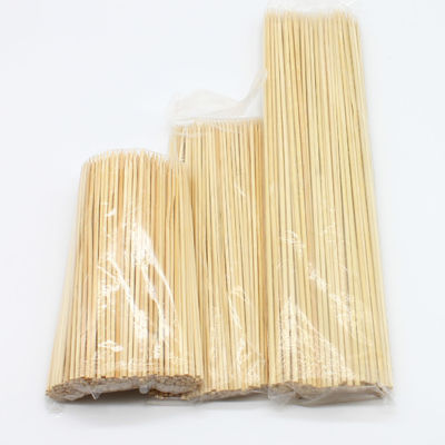 비 스틱 BBQ 비 코팅 된 Bambu Stick 비 코팅 된 Bambu Grilling Skewers 위생적이고 편리합니다