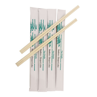 캠핑 패스트 푸드 가구용 처방용 톱스틱 100% 자연 색 Custom Paper Wrap Japanese Sushi Bamboo Chopsticks