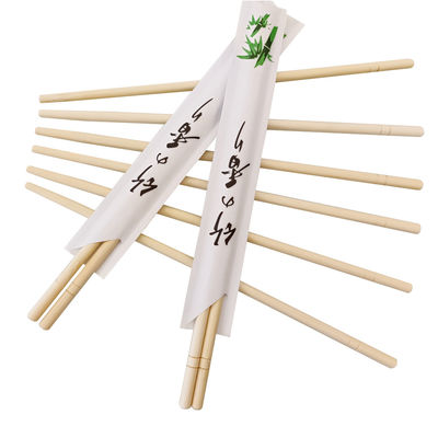 100% 천연 부티크 둥근 막대기 일회용 Bambu Chopsticks 가구 / 레스토랑 / 호텔