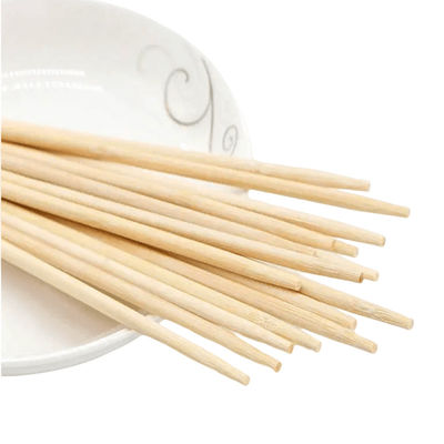 BAMBOO 둥근 스틱 일회용 톱스틱 100% 자연 둥근 부티크 바무스 스틱