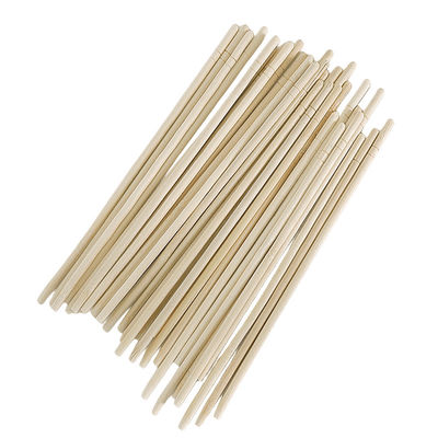 100% 천연 원형 스틱 일회용 Bambu Chopsticks 친환경 및 생분해