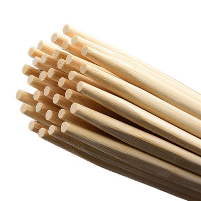 100% 천연 원형 스틱 일회용 Bambu Chopsticks 친환경 및 생분해