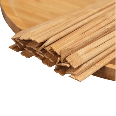 텐소게 Bambu 식용 막대기 자연색 마오 Bambu 일회용 막대기 대량