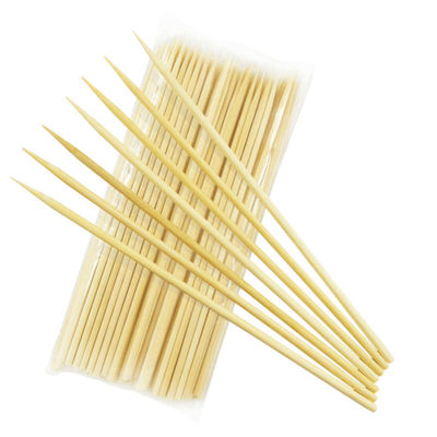환경 친화적 인 BBQ Bambu Stick 생물 분해 가능한 Bambu Barbecue Stick 휴대용