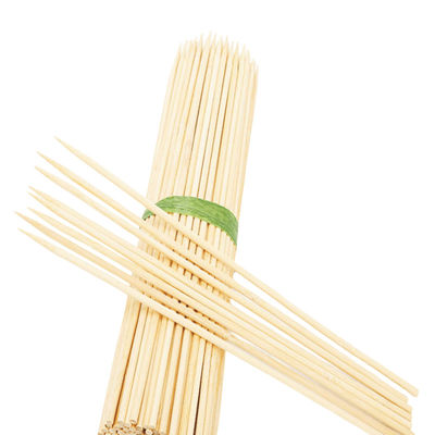 자연색 일회용 Bambu Barbecue Stick 편리 한 곰팡이 방지
