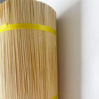 공장 직판 친환경 대나무 향신료 막대기 1.3mm 둥근 자연 인도 아가르바티 막대기 향신료 막대기